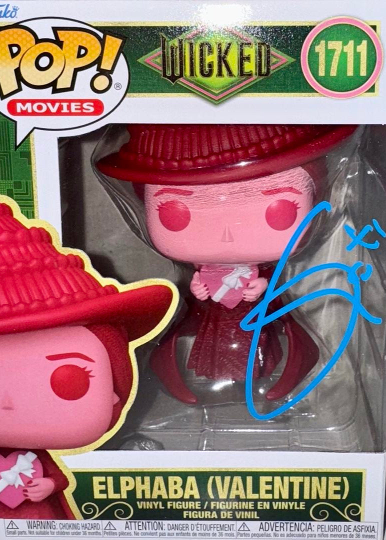 Cynthia Erivo Signed Funko Pop #1711 "Elphaba Valentine" (Wicked) - Beckett COA #01